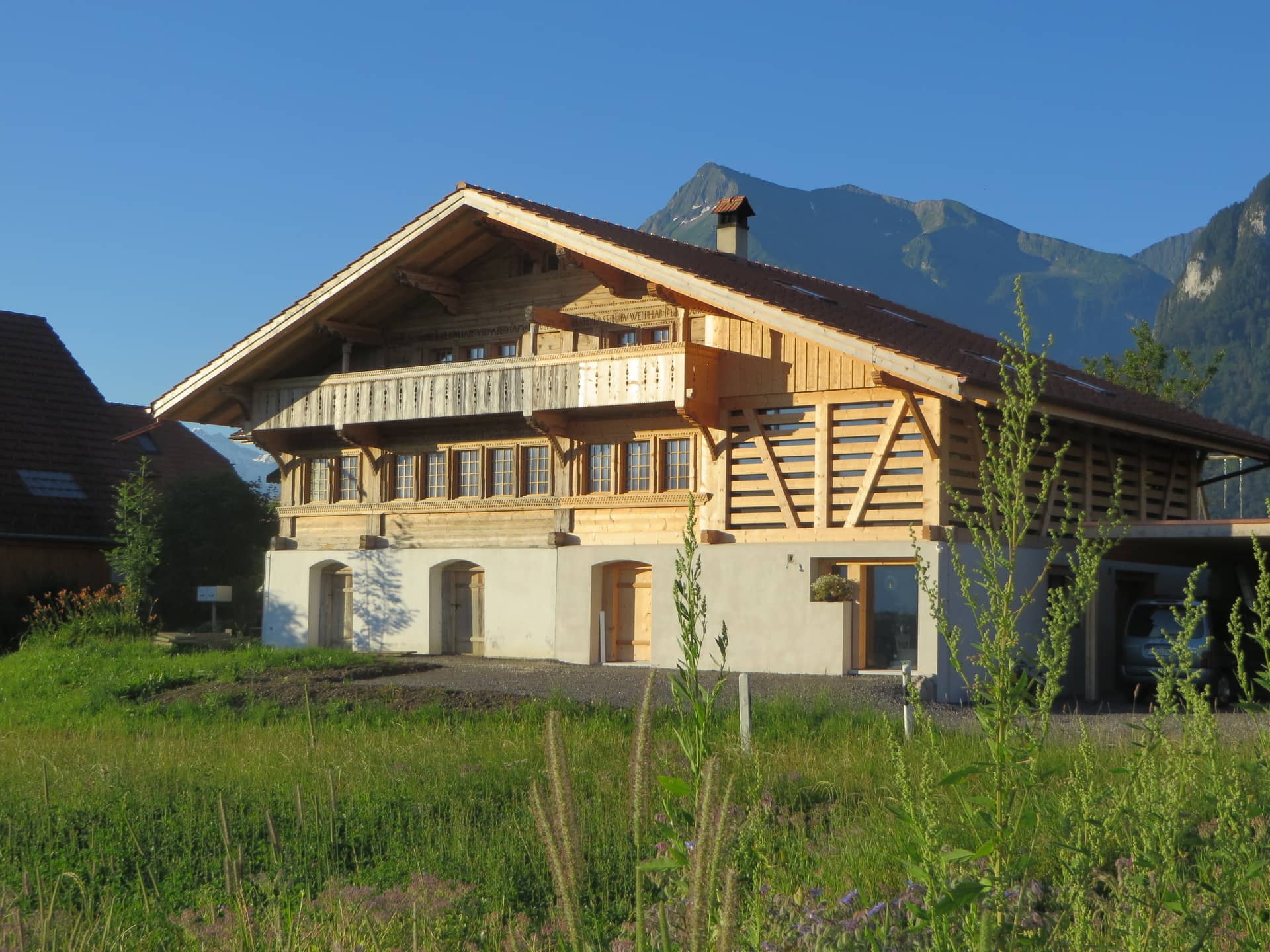 Referenzen - H. Meyer Zimmerei + Chaletbau AG